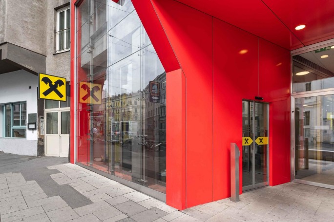 Bankfiliale Jörgerstrasse der Raiffeisen Wien Stadtbank