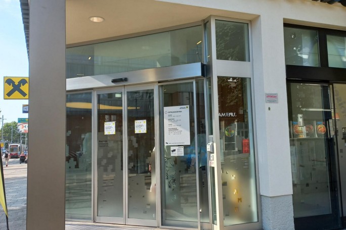 Bankfiliale Simmeringer Hauptstraße der Raiffeisen Wien Stadtbank